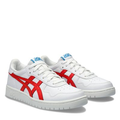 ASICS JAPAN GS WHITE RED UK 5.5