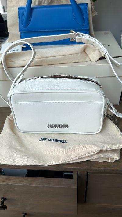 Jacquemus White Crossbody Bag