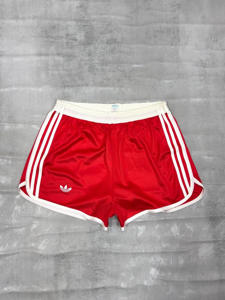 ADIDAS FIRST VENTEX 70'S VINTAGE RUNNING SPRINTER NYLON SHORTS LARGE 1