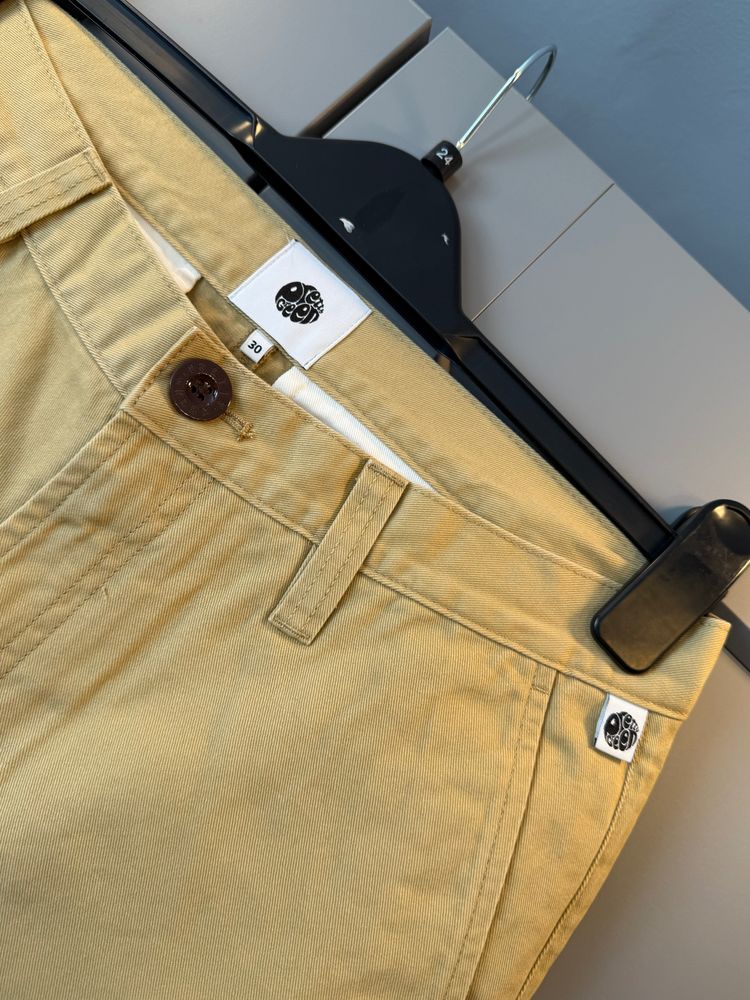Pretty Green Slim Fit Chinos – Khaki Green – W30 L32 – NWT imagen 5