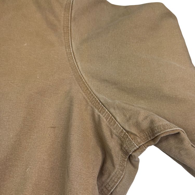 Carhartt Active Full-Zip Workwear Hooded Jacket Brown J28 CML imagen 11