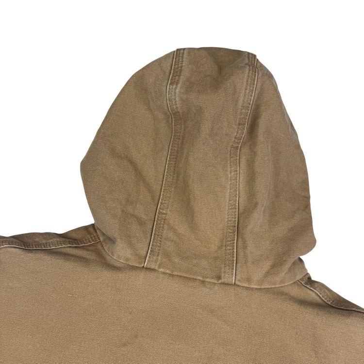 Carhartt Active Full-Zip Workwear Hooded Jacket Brown J28 CML imagen 10