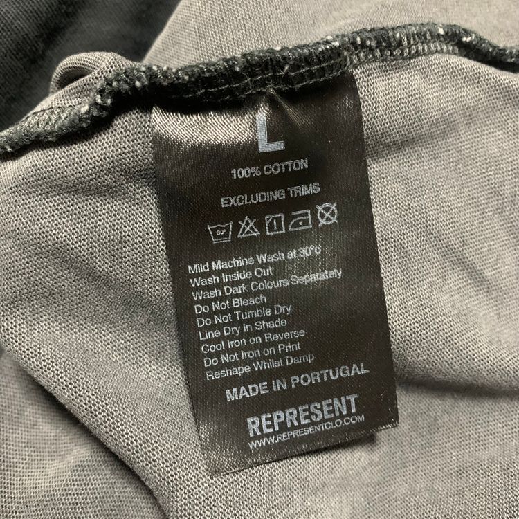 Represent Large Spirit Reaper Vintage Black Tee image 4
