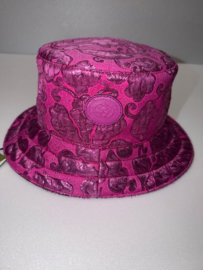 Gucci Purple Patterned Bucket Hat