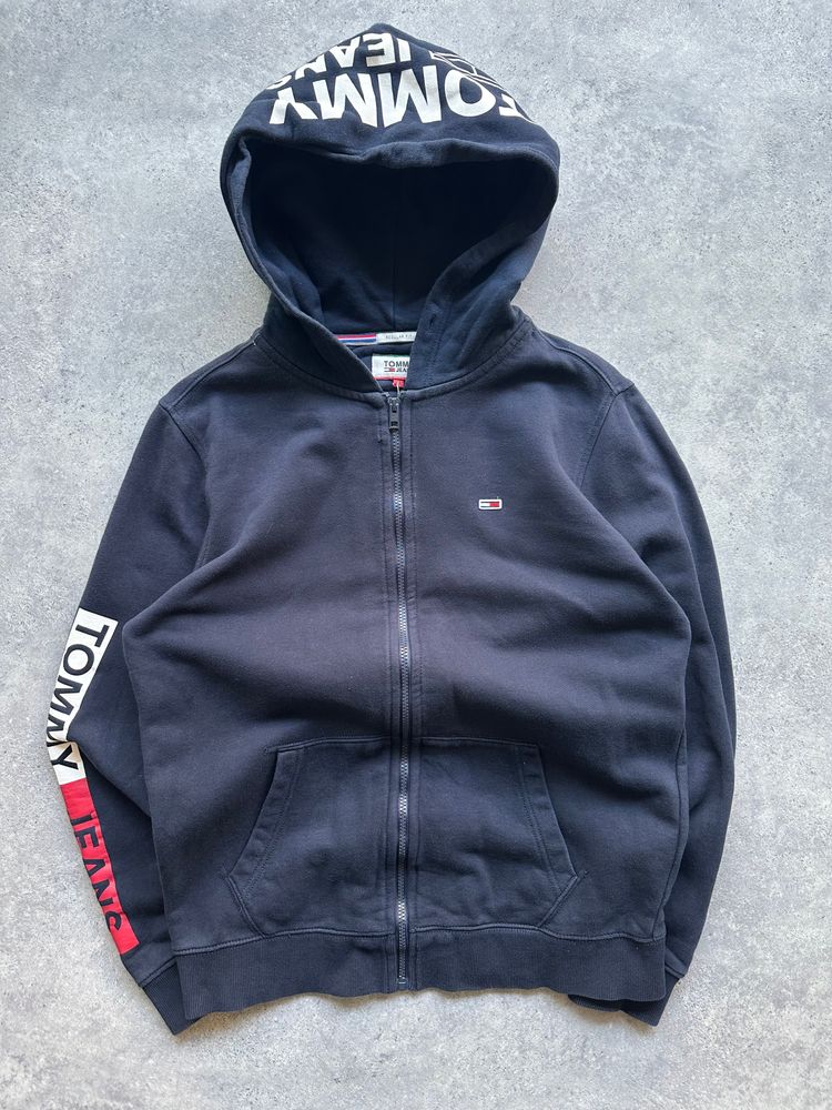 Tommy Jeans Navy Zip-Up Hoodie (L)