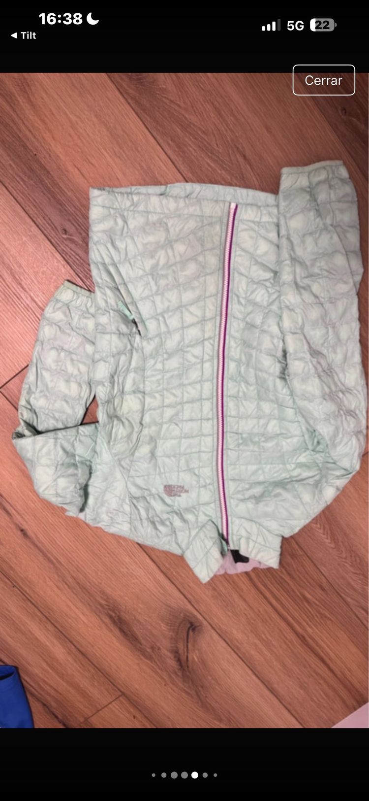 Other Light Green Quilted Jacket product image