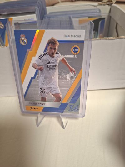Daniel yañez daka one & two Real Madrid Football Trading Card