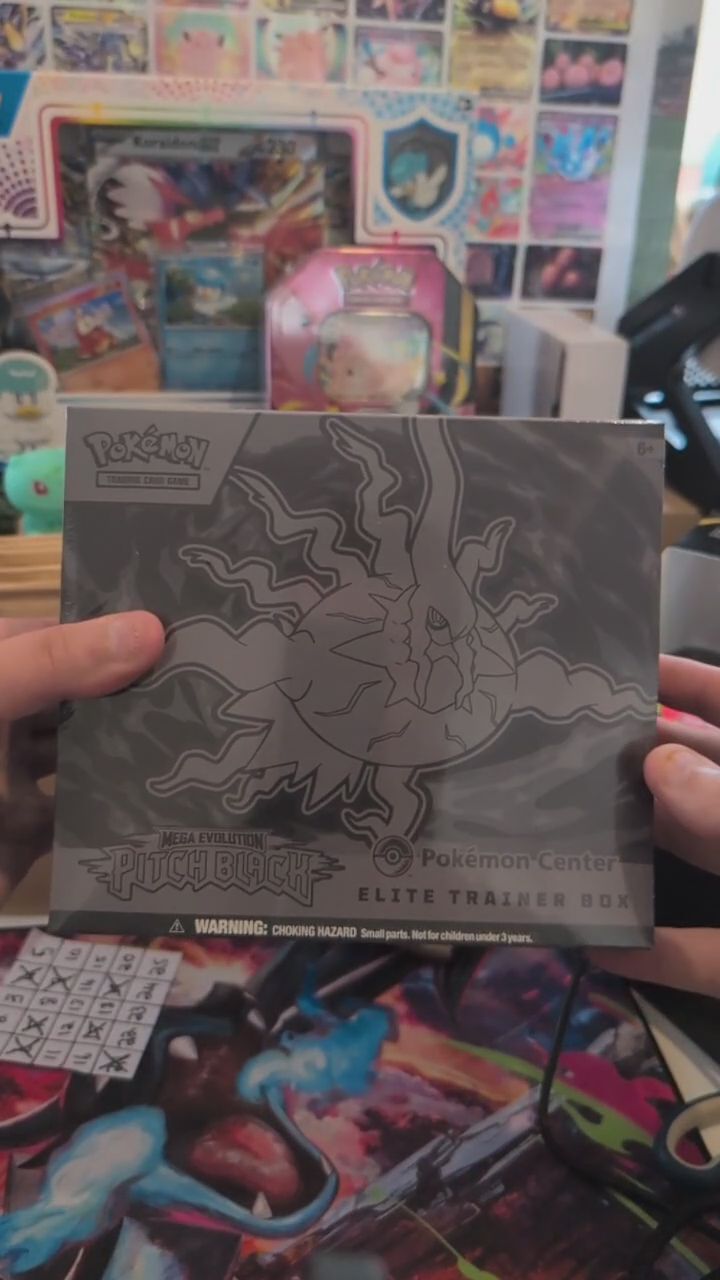 Pitch Black Pokémon Center Etb image 1