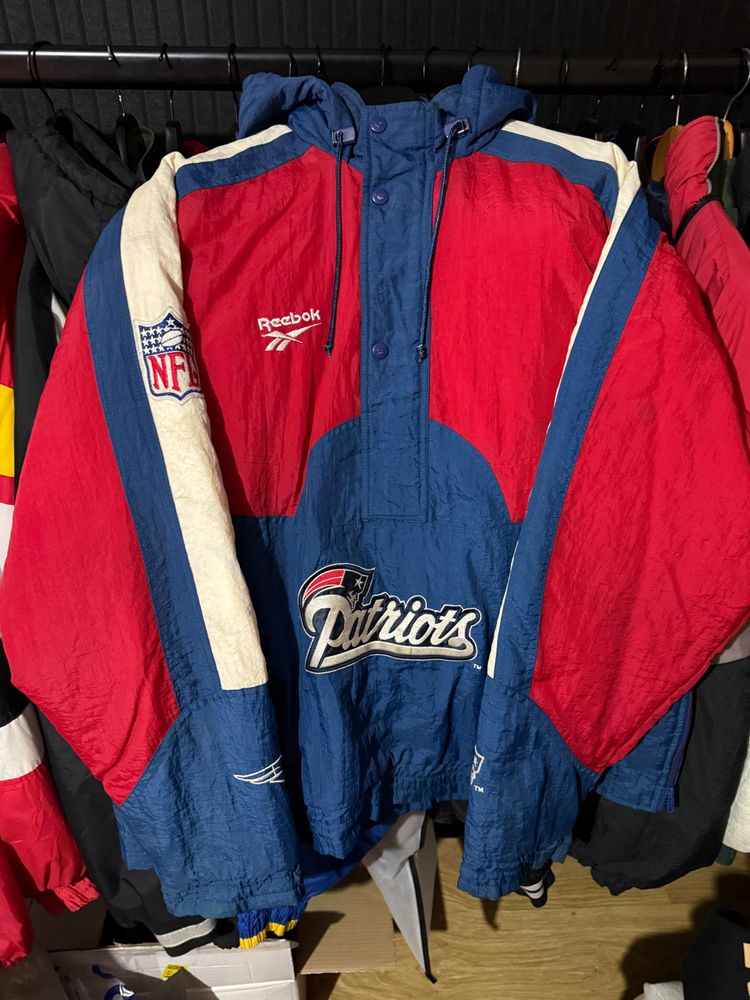 Reebok Nfl Patriots Pullover Jacket