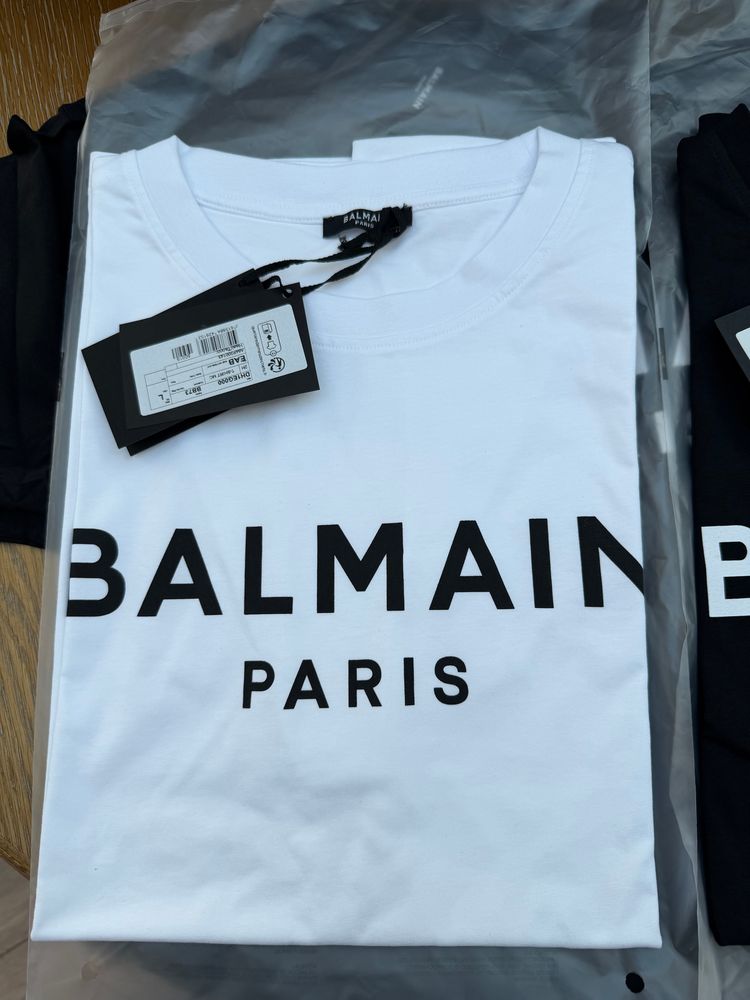 Balmain Paris White T-Shirt RRP £400