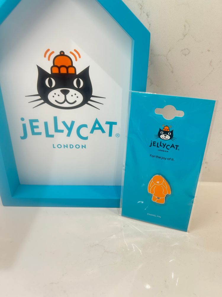 Jellycat Bunny Purrks Enamel Pin