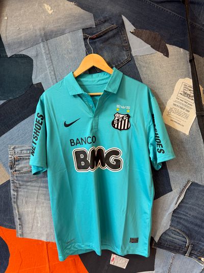 Nike Santos Fc Football Polo Shirt