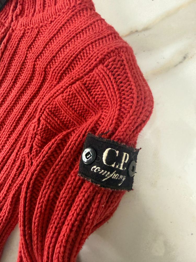 C.P. Company Red Knit Sweater image 2