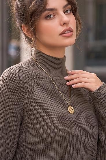 Brown Knitted Sweater Dress image 3
