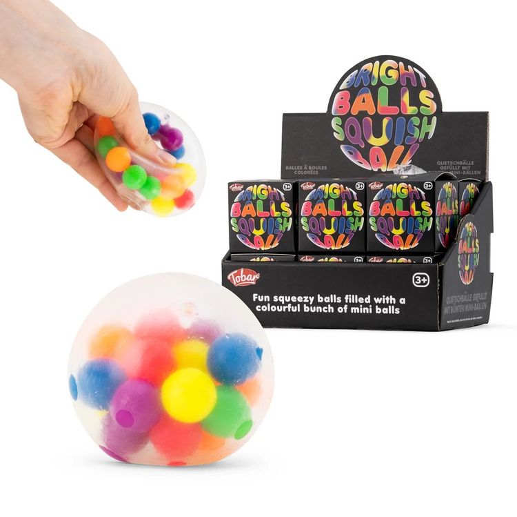 Scrunchems Bright Balls Squish Ball - Each