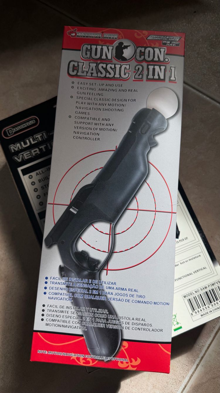 Wireless Game Controllers, Multi-Functional Vertical Stand, Gun Controller 9