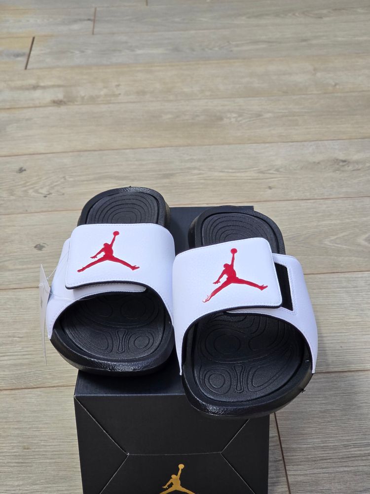 Jordan Hydro 6 Slides Jordan Hydro 6 Slider Sandals Black/Red/White UK 11 , 10 881473-101🔥