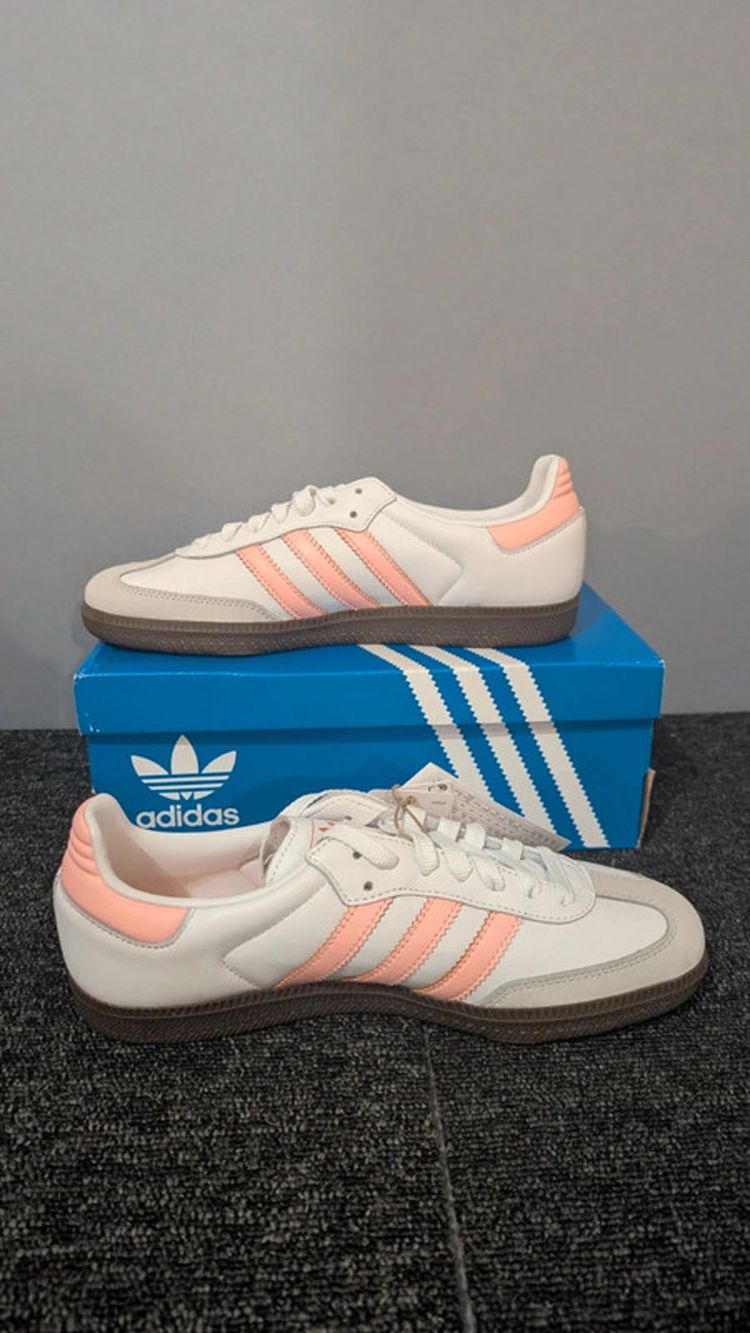 Adidas Samba womens Pink/White 🤍