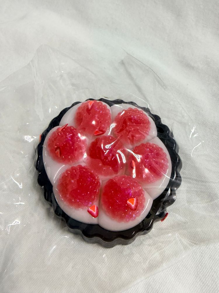 Pink Cat Paw Squishy Stress Relief Fidget Toy imagen 1