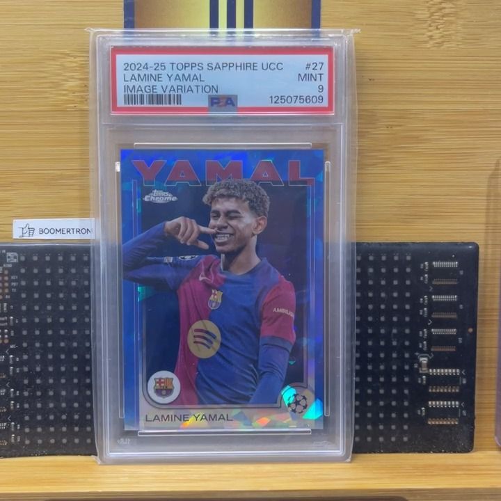 PSA PSA 9 - Lamine Yamal - Barcelona - image variation - Sapphire 2024-25 product image