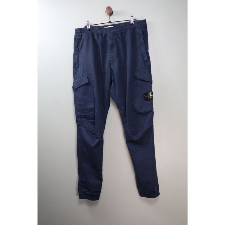 Stone Island Navy RE-T Cargo Bottoms