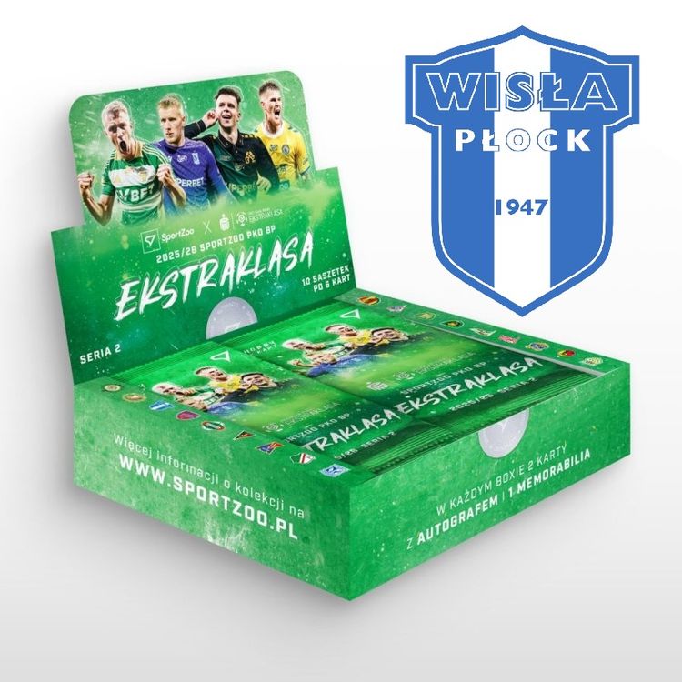 Other WISŁA PŁOCK  Sportzoo Ekstraklasa 2025/26 HOBBY BOX product image