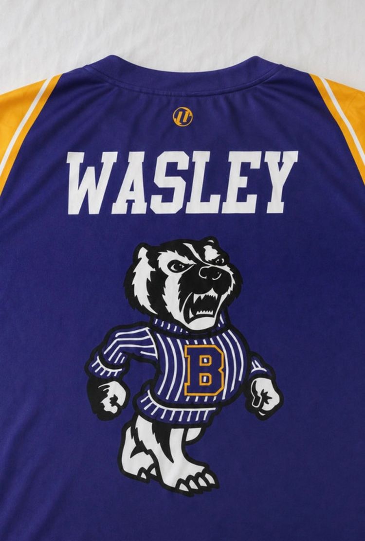 Immagine di Long Sleeve Sports Shirt With Berkshire Badgers And Wasley Text 3