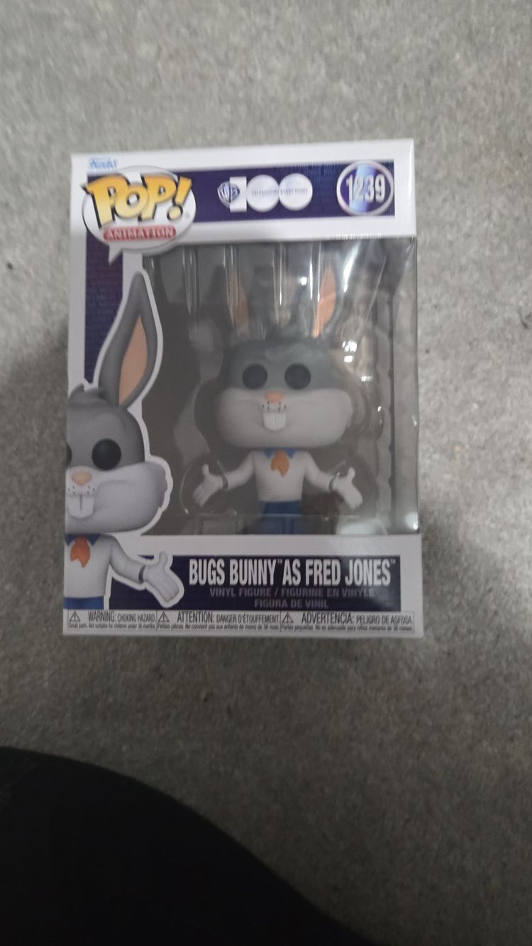 Funko Funko Pop Animation, Bugs Bunny As Fred Jones, Vinyl Figure product image