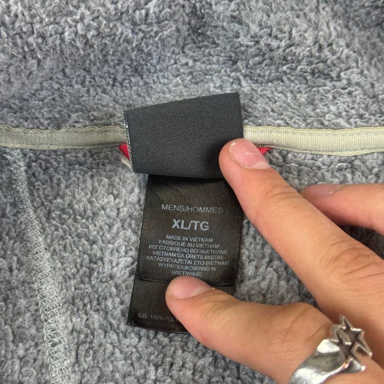 Immagine di The North Face Full-Zip Fleece Jacket Grey 9