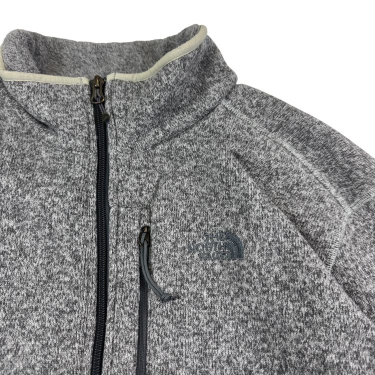 Immagine di The North Face Full-Zip Fleece Jacket Grey 3