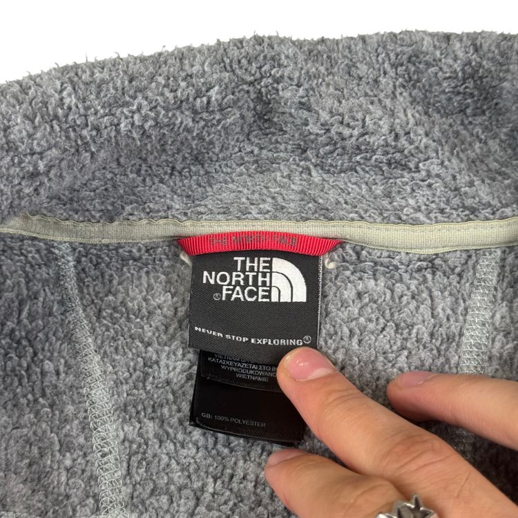 Immagine di The North Face Full-Zip Fleece Jacket Grey 8