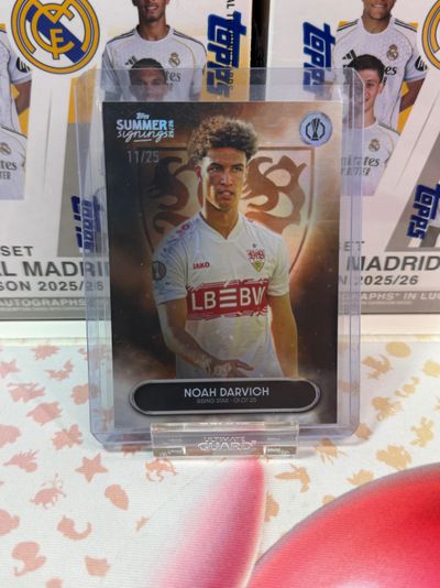 Noah Darvich Soccer Trading Card