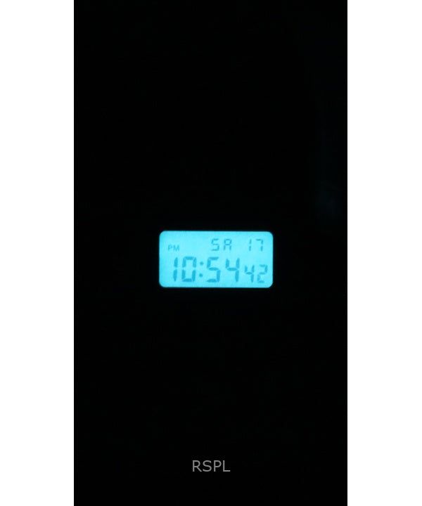 Casio Digital Alarm Chrono Stainless Steel A168WA-1WDF A168WA-1W Unisex Watch 4