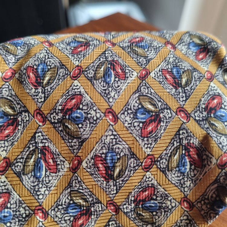 Valentino Patterned Silk Tie image 2