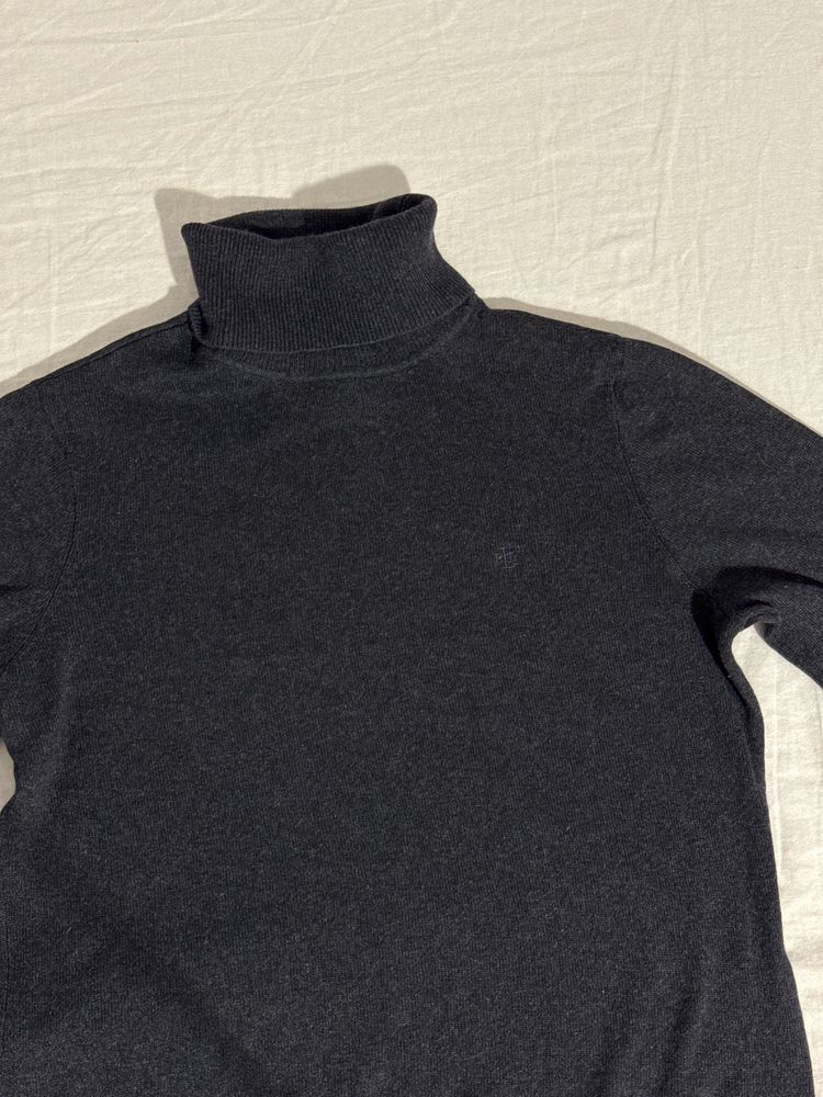 Ralph Lauren golf jedwab, kaszmir czarny, grafitowy rozmiar L image 1