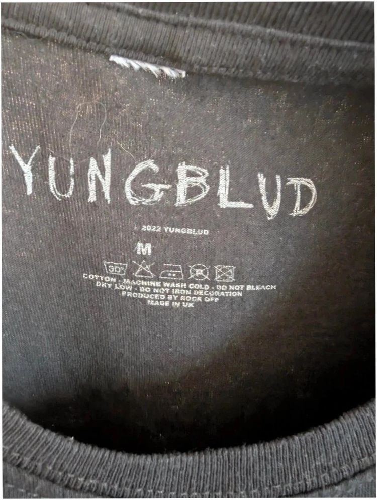 Official Yungblud Occupy The UK 2021 Tour Graphic T Shirt Size M uk 10 12 imagen 3