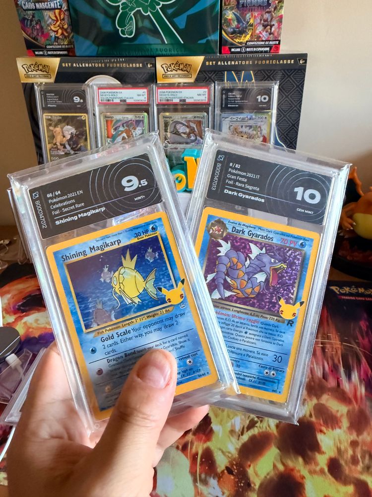 Pokemon Pokemon Trading Cards Shining Magikarp And Dark Gyarados product image