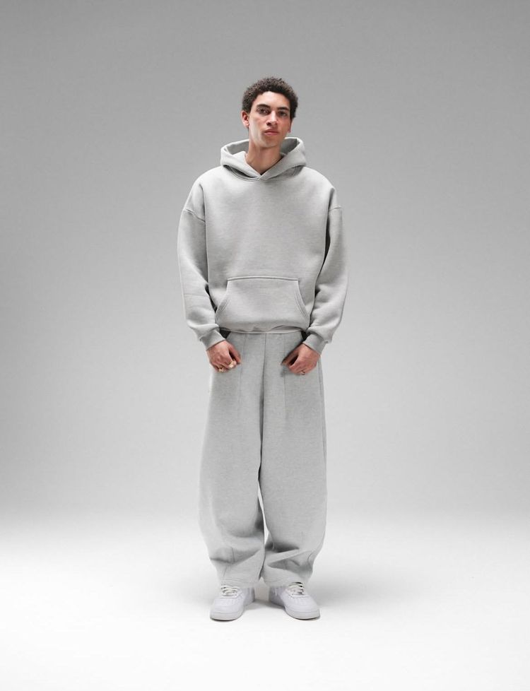 Tuta grigio ghiaccio