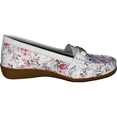 Miss Shoes Saddle Grip Trim Casual Flats image 6