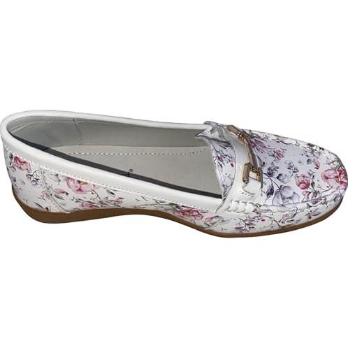 Miss Shoes Saddle Grip Trim Casual Flats image 4