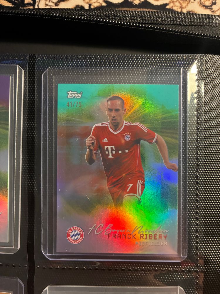 Frank Ribery/75 topps team set 