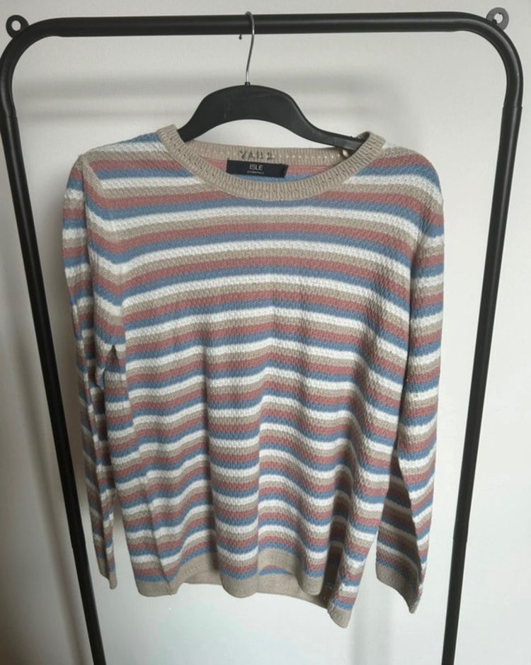 Other Isle Essentials Striped Sweater product image