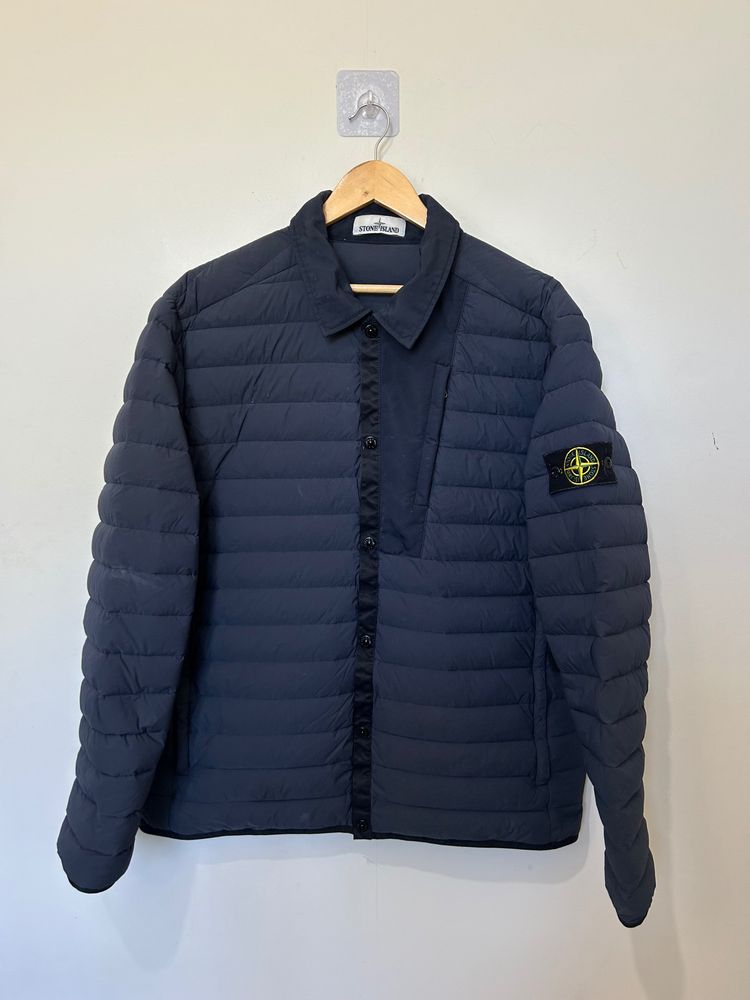 Stone Island Loom Woven Down Overshirt