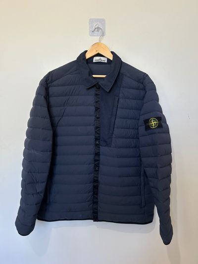 Stone Island Loom Woven Down Overshirt