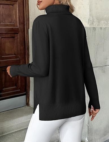 Black Turtleneck Sweater image 5