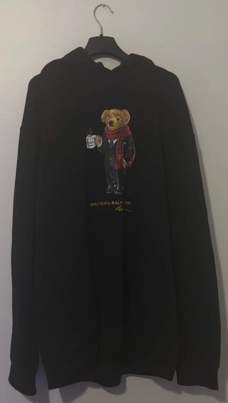 Polo Ralph Lauren Polo Ralph Lauren Bears Club Black Men’s Jumper Size XXL New with Tags. MINY product image