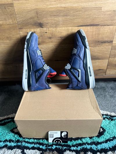 Nike Air Jordan 4 “Winterized Loyal Blue” U.K. 9 6