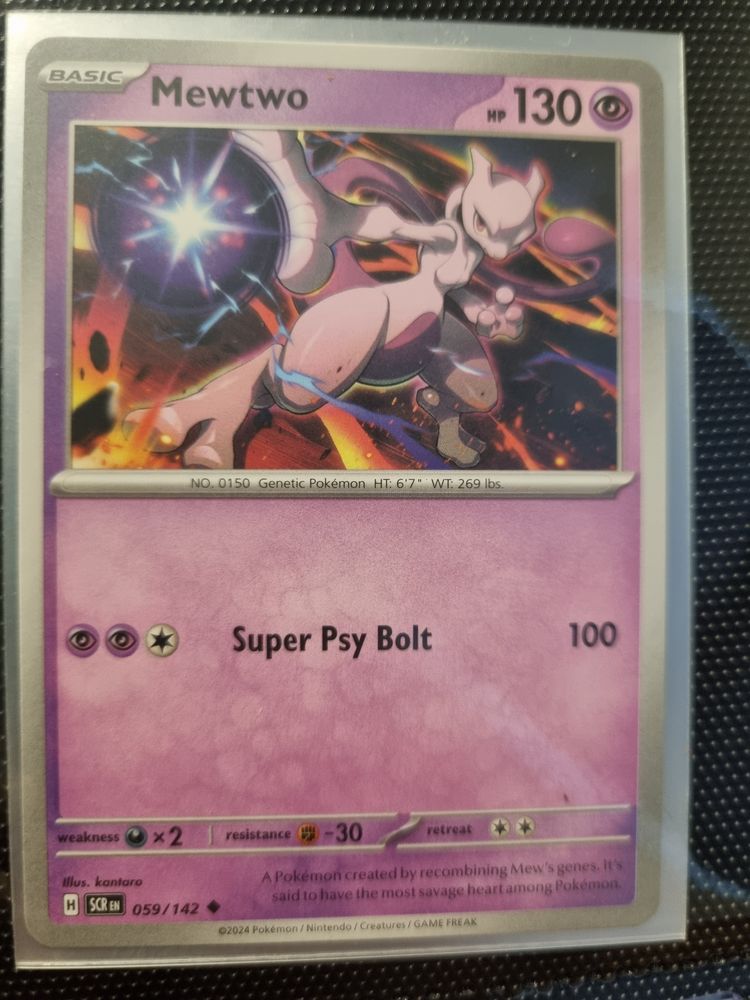 Pokémon Mewtwo Pokémon Trading Card product image
