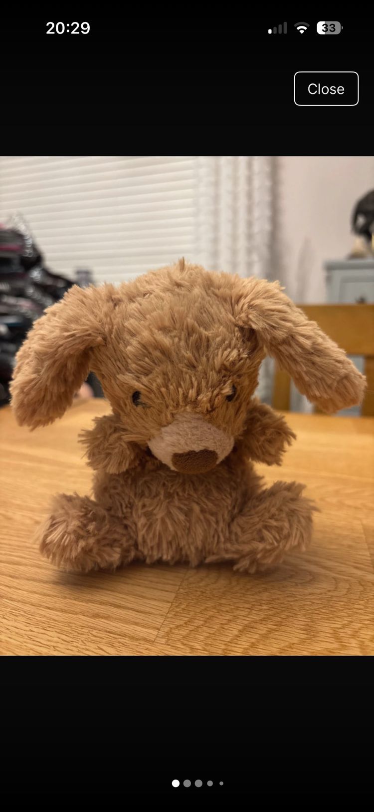 Jellycat Yummy Puppy Plush Toy