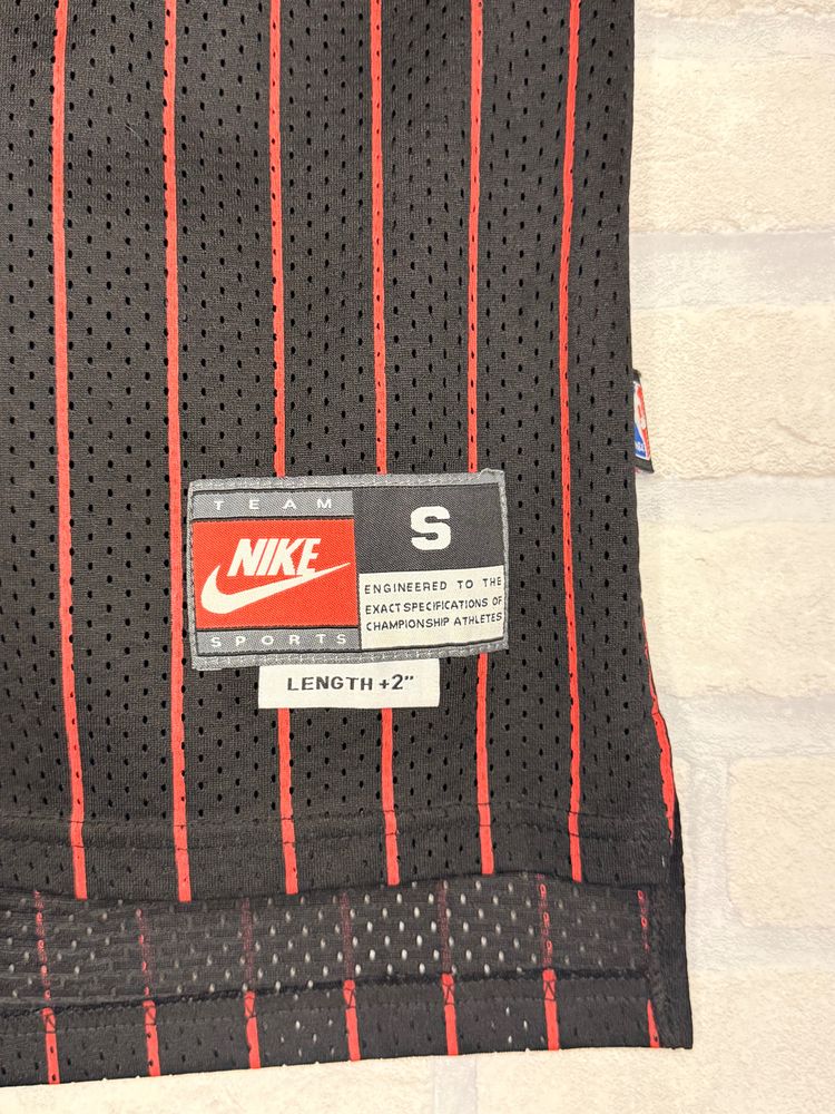 Immagine di Canotta Nike NBA da collezione “Flight 8403” Chicago Bulls Michael Jordan 23 Pinstripe Cucita 3